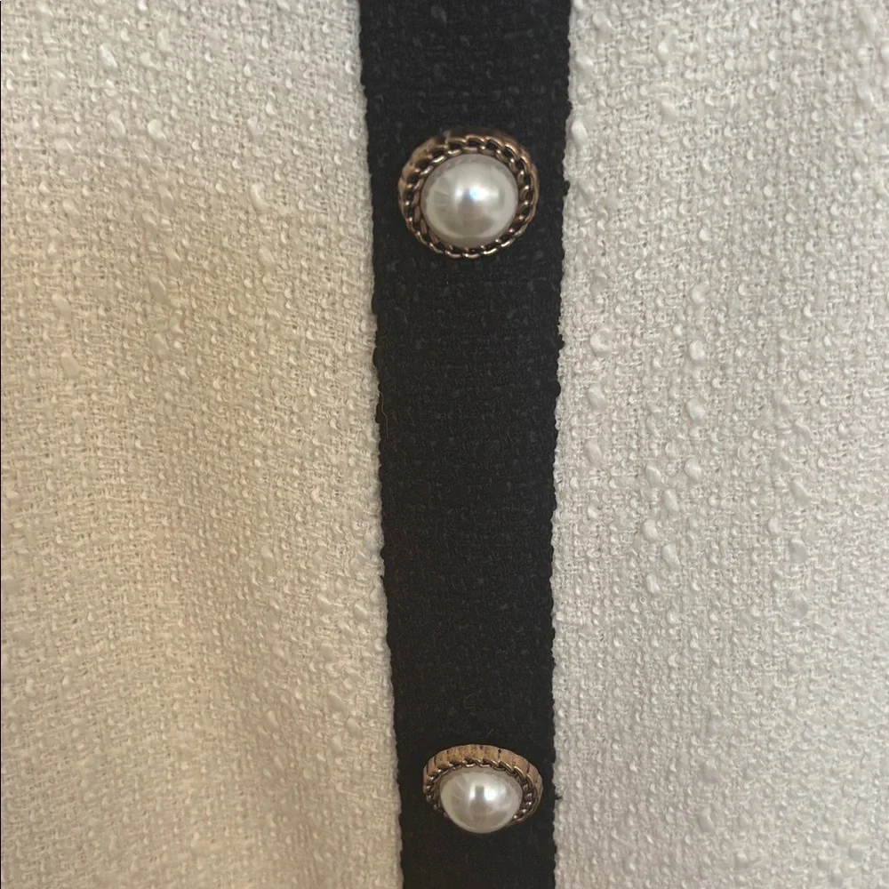 Tweed like shift dress - Picture 3 of 4